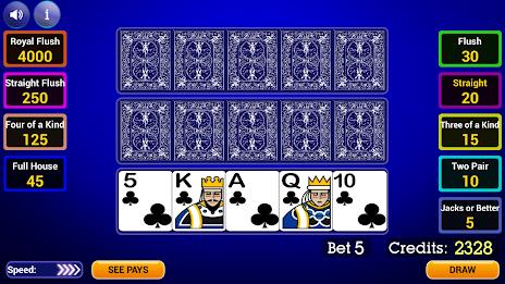 Video Poker: Multi Hand स्क्रीनशॉट 3