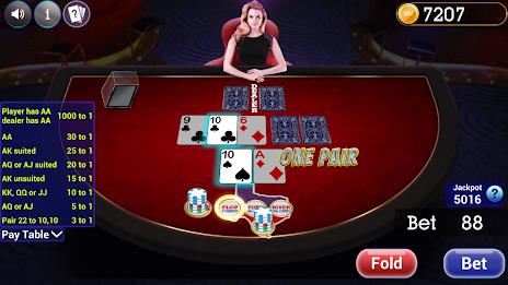 Texas Holdem Progressive Poker Скриншот 4