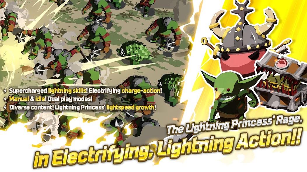 Lightning Princess: Idle RPG Mod スクリーンショット 2