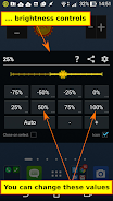 Brightness Control & Dimmer स्क्रीनशॉट 2