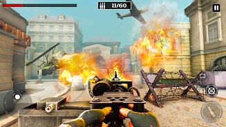 Offline WW2 Gun Shooting Games Screenshot 4