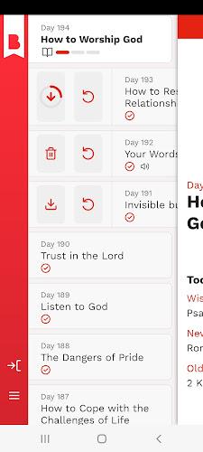 Bible in One Year Screenshot 4