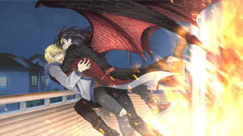 Vampire Slave: A Yaoi Visual Novel 스크린샷 4