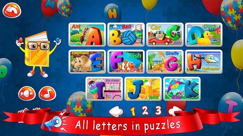 ABC puzzles Captura de tela 2