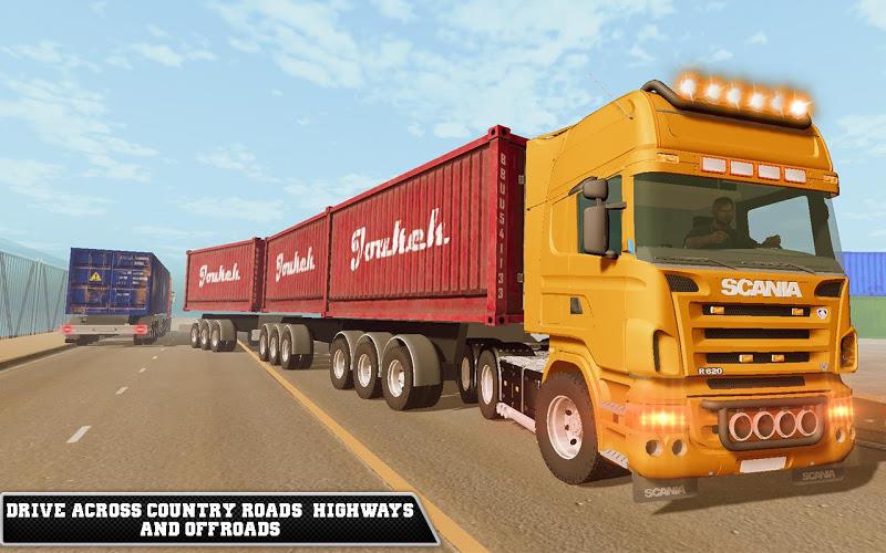 Heavy Truck Simulator Driving Captura de pantalla 3