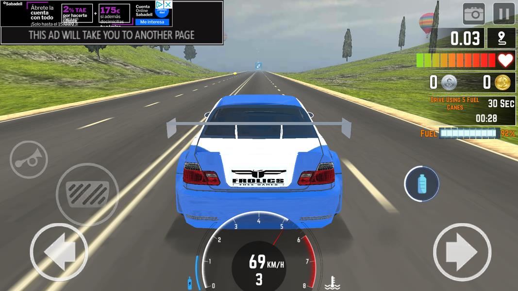 Crazy Car Traffic Racing Capture d'écran 4