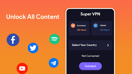 Fast VPN - Secure VPN Proxy Скриншот 1