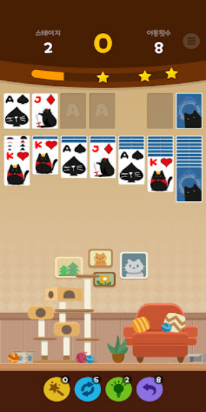 Solitair : kitty cat village应用截图第1张