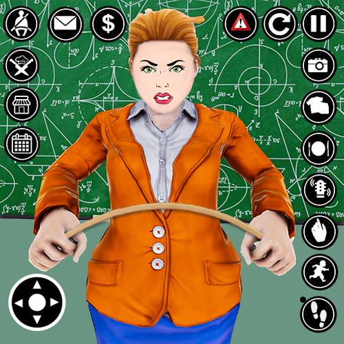 Scary School Teacher Prank 3D Capture d'écran 1