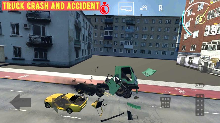 Truck Crash And Accident Captura de tela 1