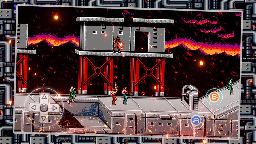 Super Contras: Metal Soldier 2 Capture d'écran 1