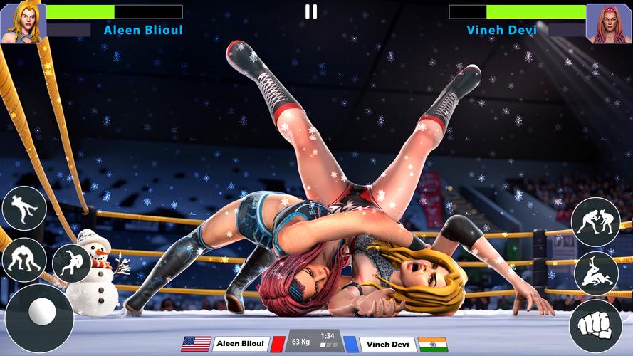 Bad Girls Wrestling-Spiel Screenshot 1