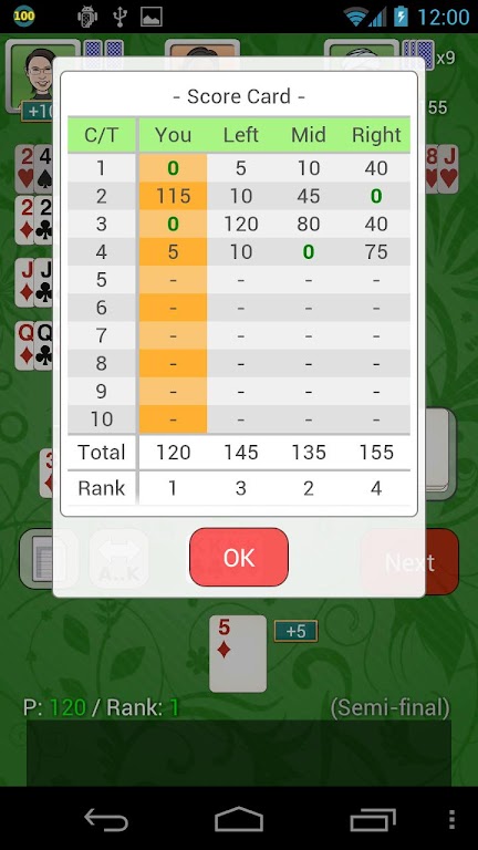 Contract / Shanghai Rummy Free Captura de pantalla 3