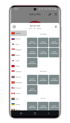 GoFly VPN,V2ray,Trojan,sock5 Screenshot 2
