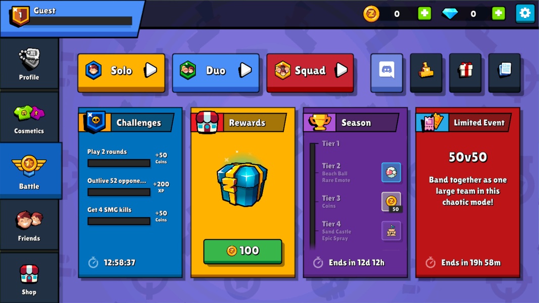 ZombsRoyale.io - Battle Royale スクリーンショット 1