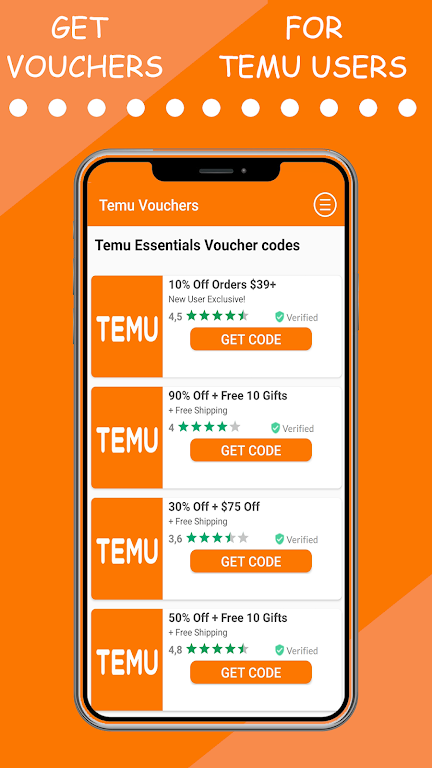 Temu Vouchers应用截图第2张