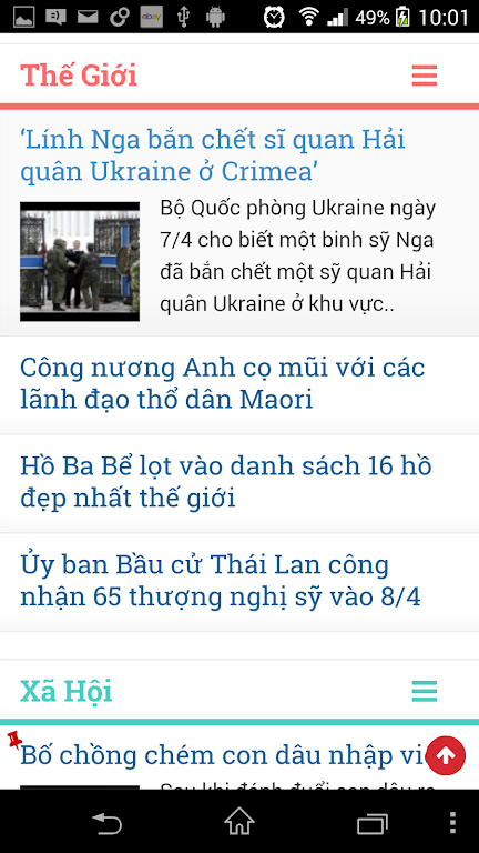XaLuan Doc Bao Moi Tin Tuc 24h Capture d'écran 4