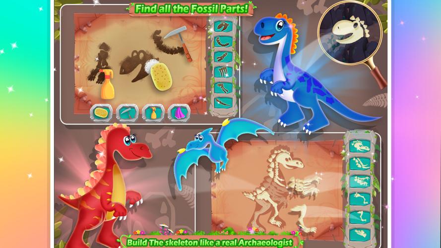 Dino care game स्क्रीनशॉट 2