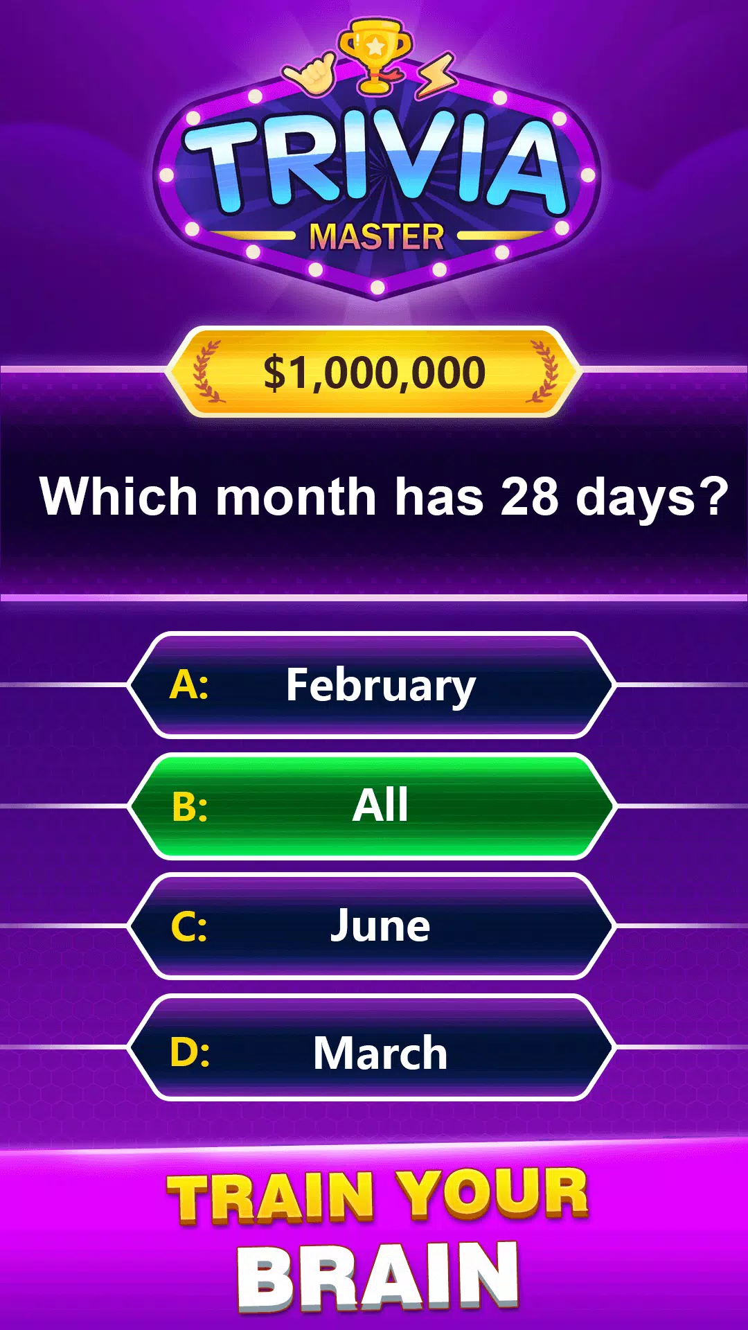 Trivia Master Screenshot 1