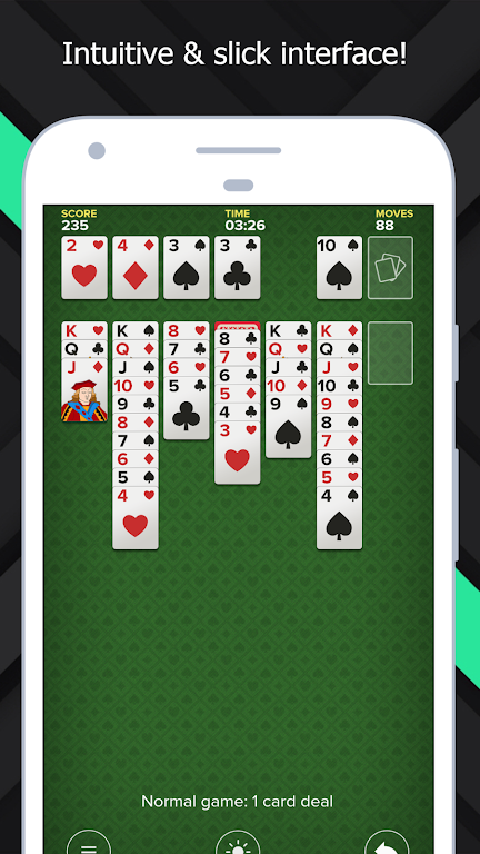 Best Solitaire - free to play स्क्रीनशॉट 2