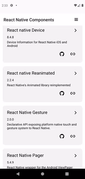 Expo & React Native components Captura de tela 2