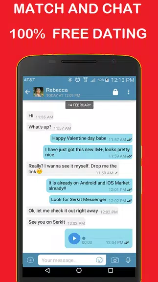 ChattUSA-100% Free Dating App OLD VERSION Screenshot 1