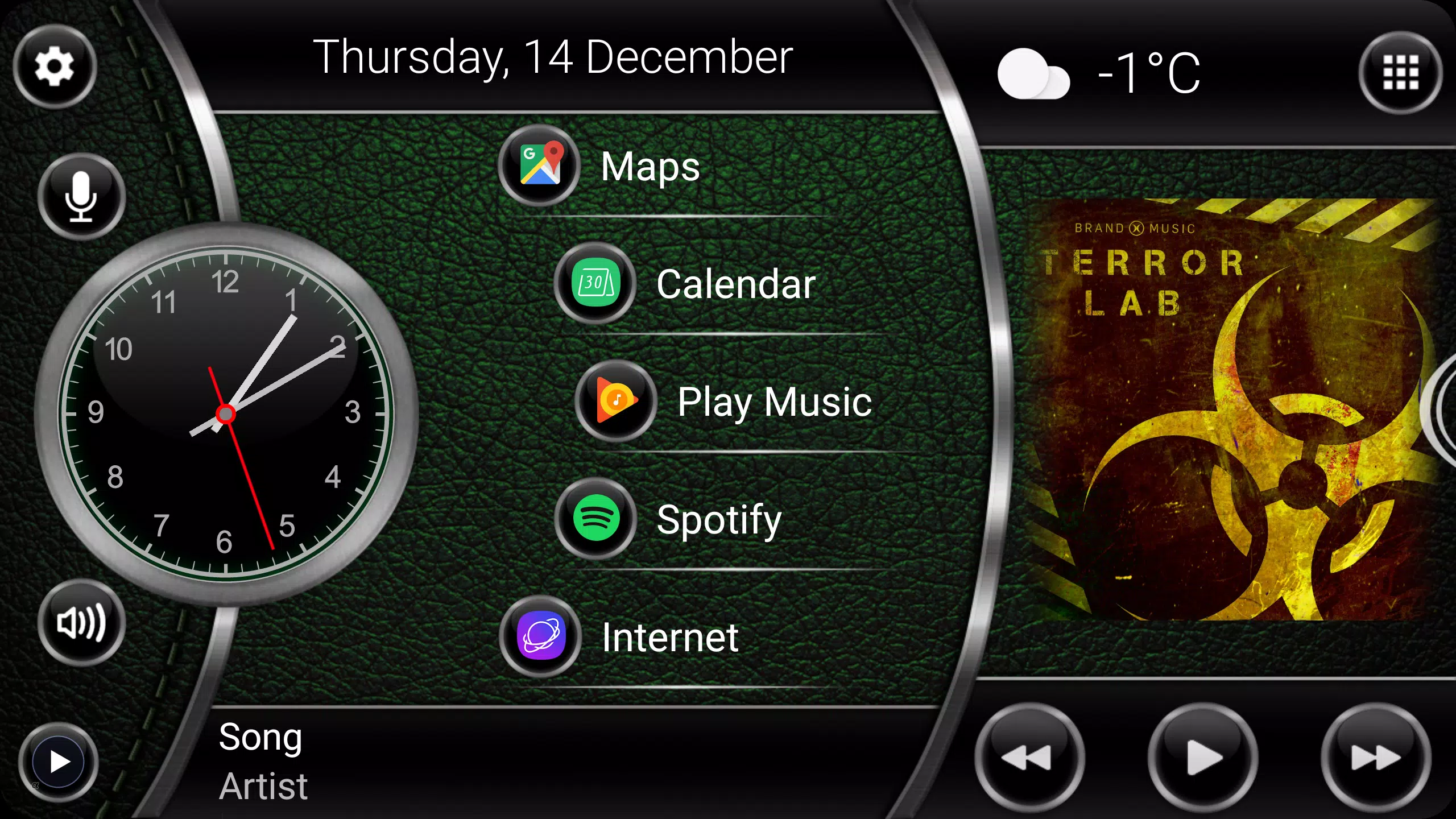 Theme Leather Captura de pantalla 3