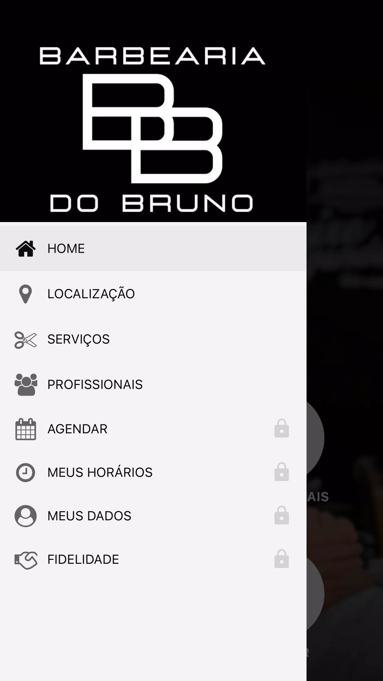 Barbearia do Brunno Screenshot 2