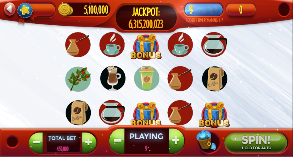 Coffee-Slot Machine Games Screenshot 2