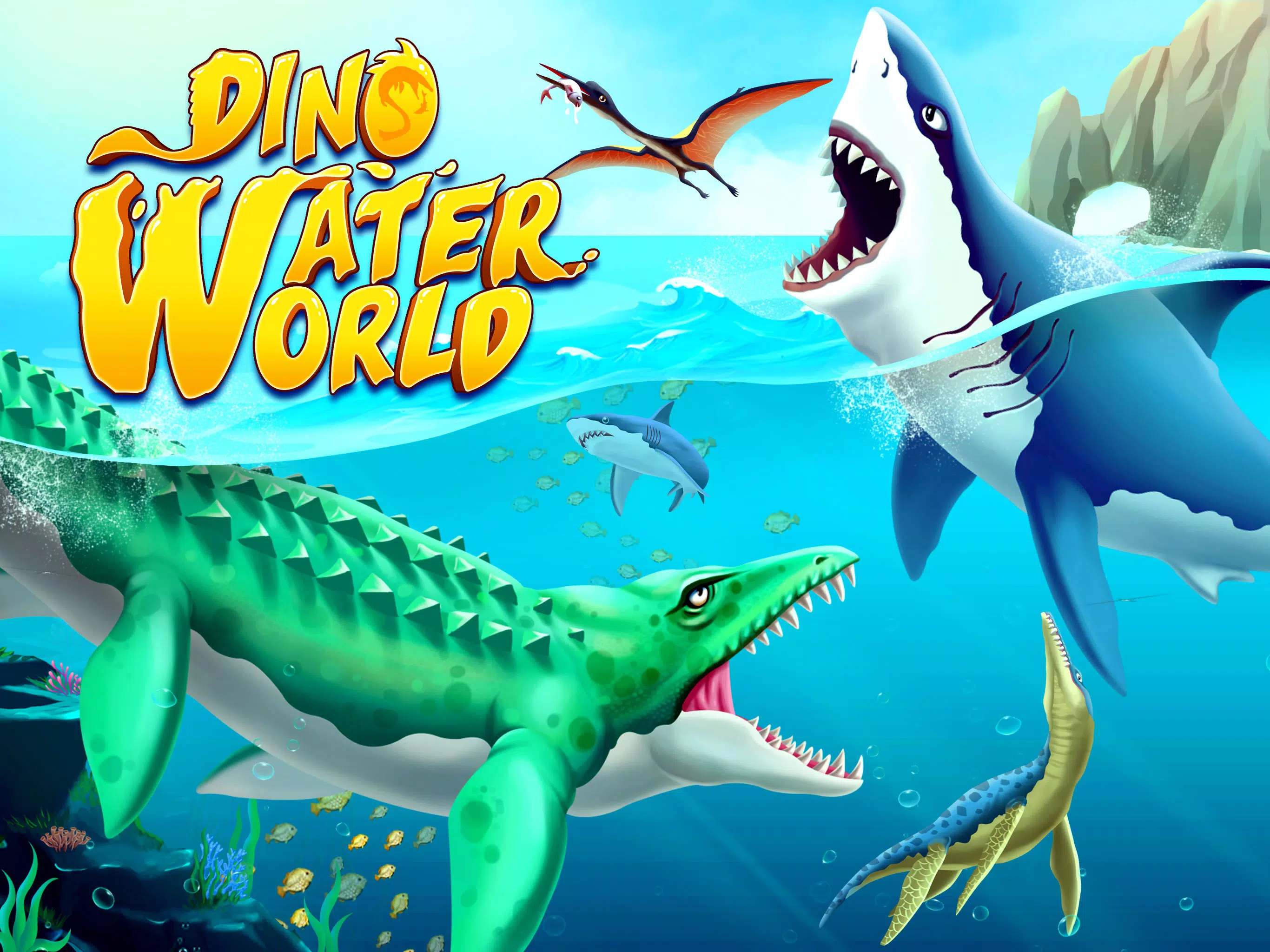 Jurassic Dino Water World Скриншот 1