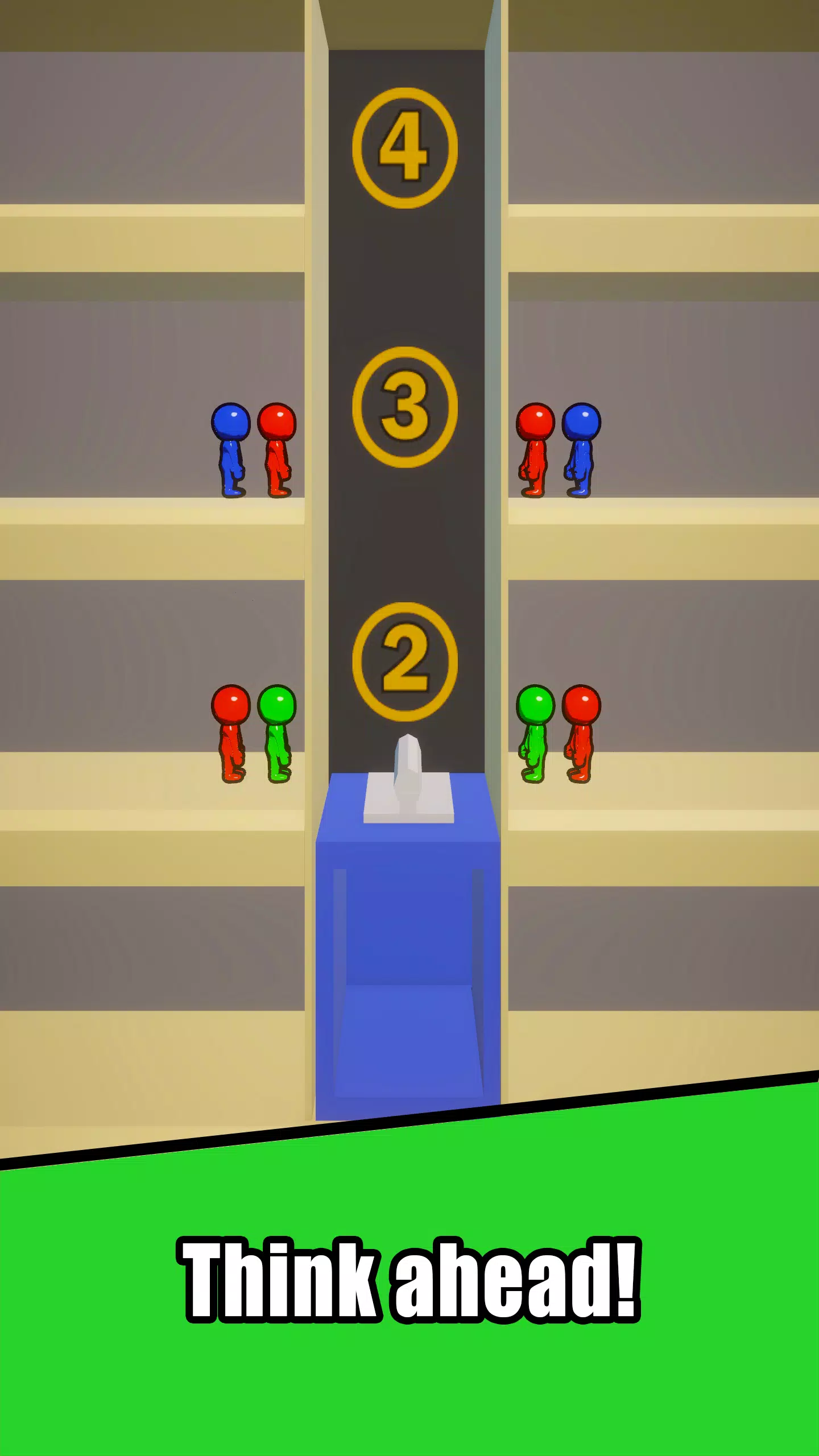 Lift Traffic: elevator game Capture d'écran 4