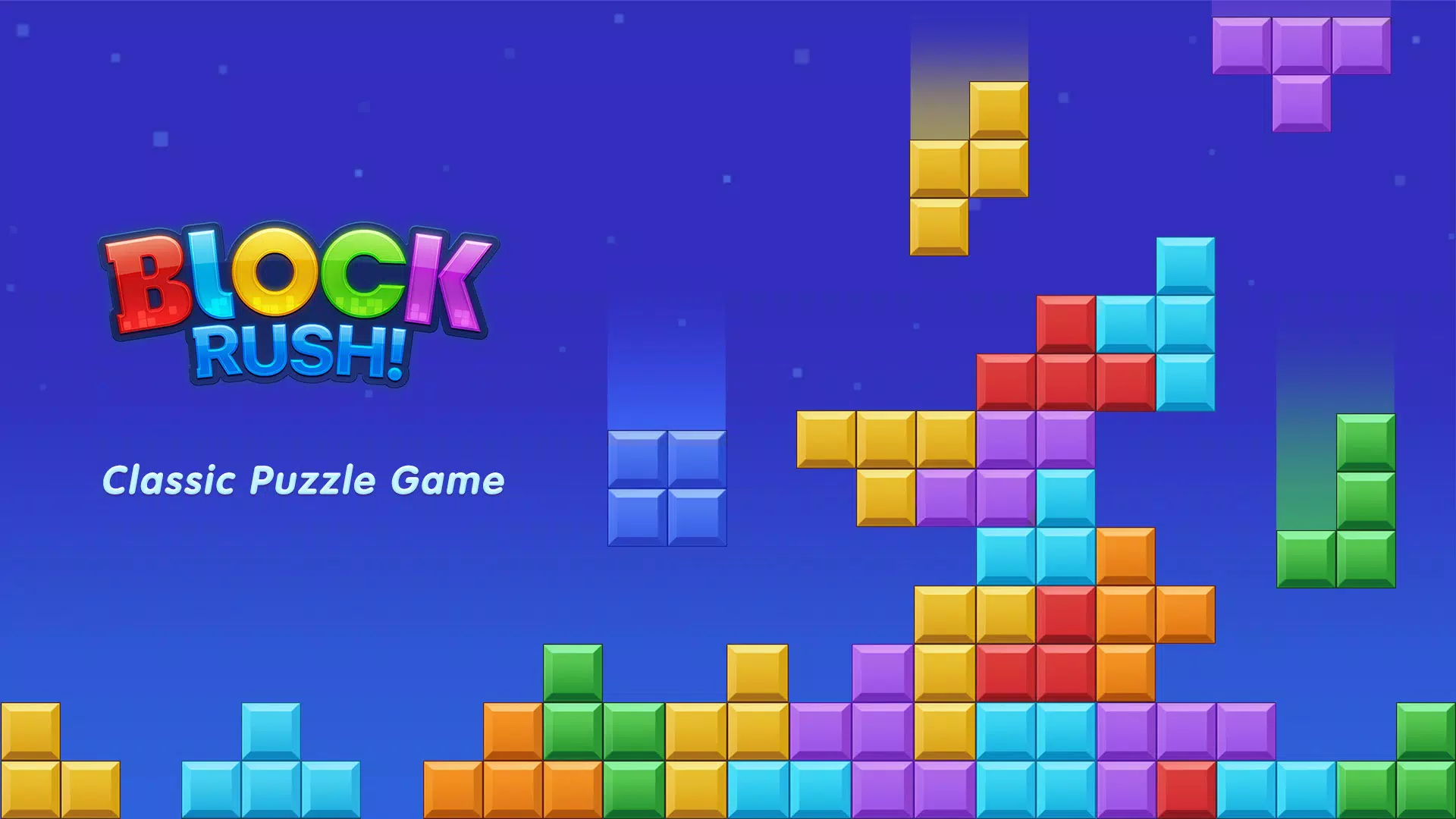 Block Rush - Block Puzzle Game स्क्रीनशॉट 1