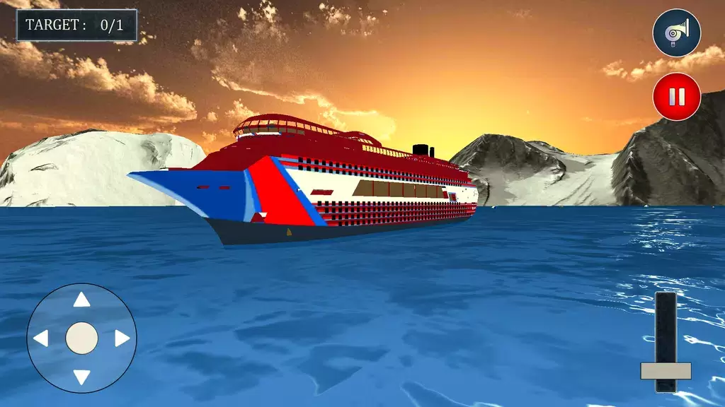 Sea Captain Ship Driving Sim स्क्रीनशॉट 2