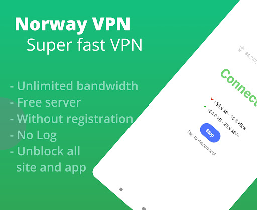 Norway VPN - Norwegian IP Fast Captura de pantalla 1