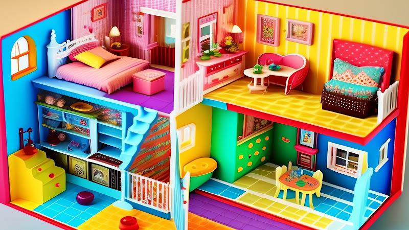 Doll House Design Doll Games應用截圖第1張