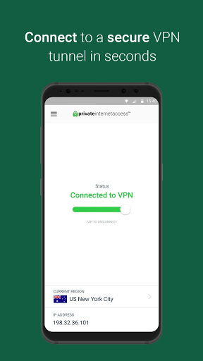 Private Internet Access VPN Скриншот 1