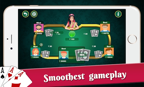 Teen Patti 3 Patti Poker Gam Screenshot 1