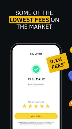 Binance app Captura de pantalla 2