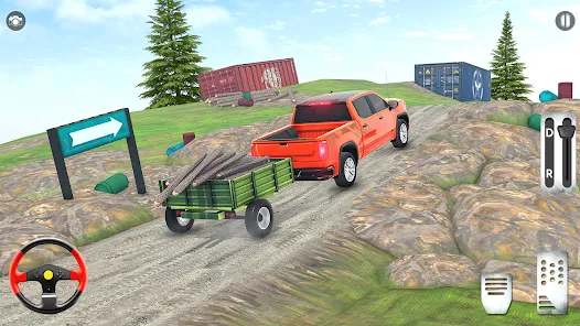 Offroad Car Parking: Car Games Скриншот 1