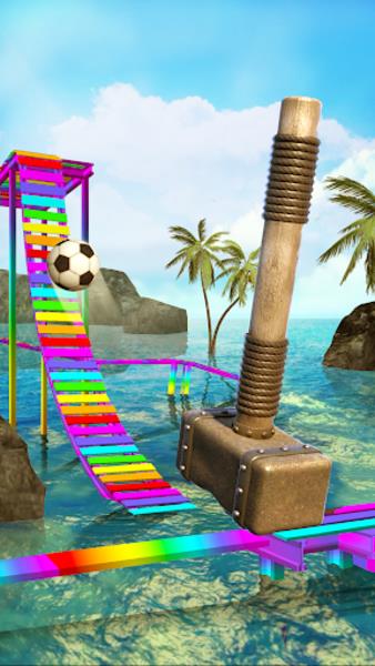 Sky Rolling Balls 3D 스크린샷 2