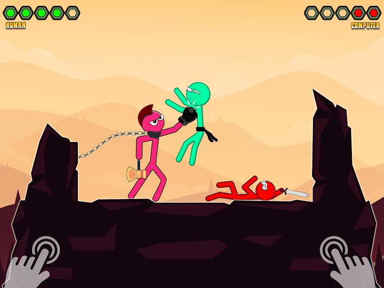 Stickman Boxing Death Punch Mod Captura de tela 1