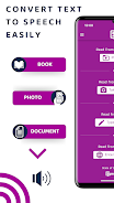 Text Reader - Text to Speech Capture d'écran 1