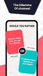 Would You Rather? Party Game Captura de pantalla 2