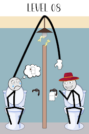 Thief Puzzle Stickman Game スクリーンショット 1