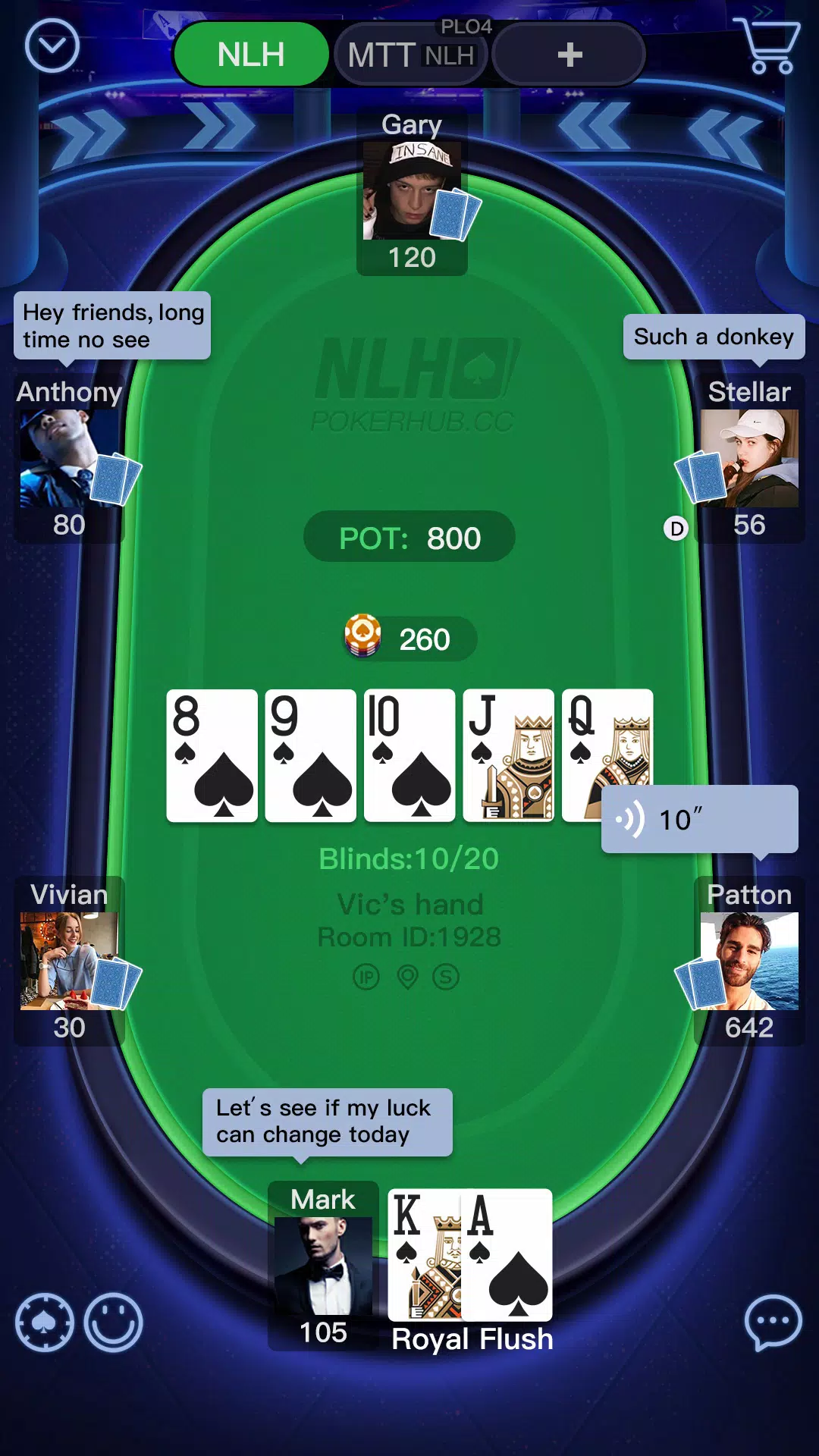 Poker Hub स्क्रीनशॉट 3