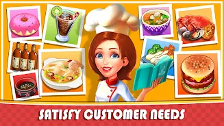 Cooking Rush - Chef game Captura de tela 2