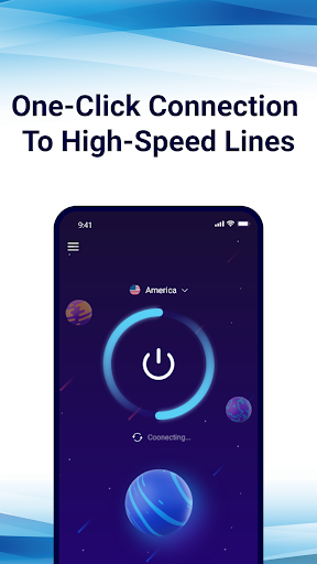 Turbolight VPN Captura de tela 1