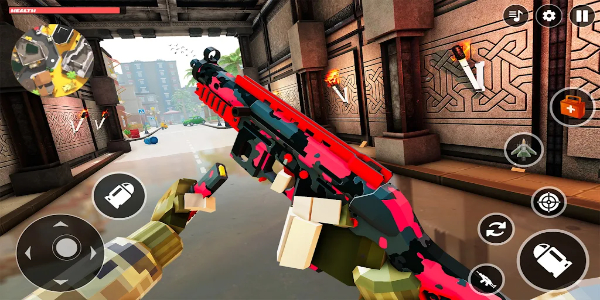 FPS War Poly Gun Shooting Game