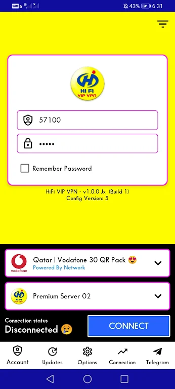 HI FI VIP VPN 스크린샷 3