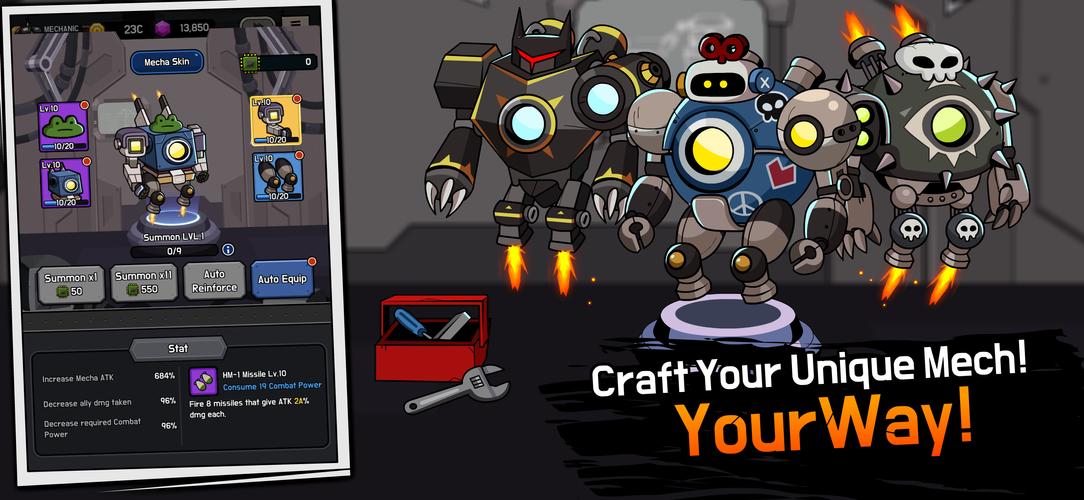Mechanic Legends : Idle RPG Capture d'écran 3